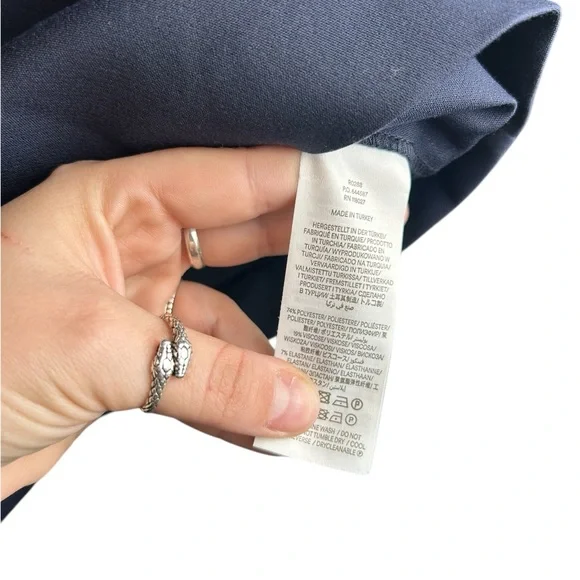 Boden Navy Mini Skirt Women’s US 12 Classic Workwear Career Office - Picture 4 of 4